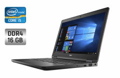 Ноутбук Dell Latitude 5580 / 15.6" (1920x1080) IPS / Intel Core i5-7300U (2 (4) ядра по 2.6 - 3.5 GHz) / 16 GB DDR4 / 256 GB SSD / Intel HD Graphics 620 / WebCam / SIM