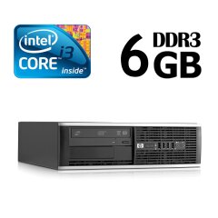 HP 6300 Ellite SFF / Intel Core i3-2100 (2(4) ядра по 3.1GHz) / 6GB DDR3 / 320GB HDD / USB 3.0