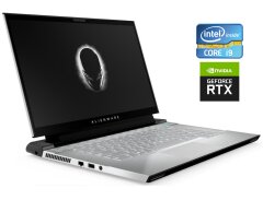 Игровой ноутбук Б-класс Dell Alienware m15 R2 White / 15.6" (3840x2160) OLED / Intel Core i9-9980HK (8 (16) ядер по 2.4 - 5.0 GHz) / 16 GB DDR4 / 1000 GB SSD / nVidia GeForce RTX 2080 Max-Q, 8 GB GDDR6, 256-bit / WebCam