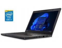 Ноутбук Lenovo ThinkPad L470 / 14" (1920x1080) IPS / Intel Core i7-6600U (2 (4) ядра по 2.6 - 3.4 GHz) / 8 GB DDR4 / 240 GB SSD NEW / Intel HD Graphics 520 / WebCam / Win 11 Pro