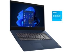 Ультрабук Б-класс Lenovo IdeaPad 3 17ITL6 / 17.3" (1600x900) TN / Intel Core i3-1115G4 (2 (4) ядра по 1.7 - 4.1 GHz) / 8 GB DDR4 / 128 GB SSD + 500 GB HDD / Intel UHD Graphics / WebCam / Win 11 Home