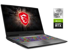 Игровой ноутбук MSI GP65 Leopard 10SEK / 15.6" (1920x1080) IPS / Intel Core i7-10750H (6 (12) ядер по 2.6 - 5.0 GHz) / 16 GB DDR4 / 512 GB SSD / nVidia GeForce RTX 2060, 6 GB GDDR6, 192-bit / WebCam