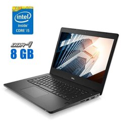 Ультрабук Dell Latitude 3480 / 14" (1366x768) TN / Intel Core i5-7200U (2 (4) ядра по 2.5 - 3.1 GHz) / 8 GB DDR4 / 120 GB SSD / Intel HD Graphics 620 / WebCam