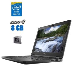 Ноутбук Dell Latitude E5490 / 14" (1920x1080) IPS / Intel Core i5-8250U (4 (8) ядра по 1.6 - 3.4 GHz) / 8 GB DDR4 / 240 GB SSD / Intel UHD Graphics 620 / WebCam
