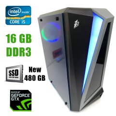 First Player ATX / Intel Core i5-3570 (4ядра по 3.40-3.80GHz) / 16GB DDR3 / new! 480GB SSD / GeForce GTX 1060 3GB DDR5 192bit / new! 500W / HDMI, DVI, DP