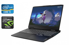 Ігровий ноутбук Б-клас Lenovo IdeaPad Gaming 3 15IAH7 / 15.6" (1920x1080) IPS / Intel Core i5-12450H (8 (12) ядер по 3.3 - 4.4 GHz) / 16 GB DDR4 / 512 GB SSD / nVidia GeForce RTX 3050, 4 GB GDDR6, 128-bit / WebCam / Windows 11