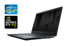 Игровой ноутбук Dell G3 3590 / 15.6" (1920x1080) IPS / Intel Core i7-9750H (6 (12) ядер по 2.6 - 4.5 GHz) / 16 GB DDR4 / 512 GB SSD + 500 GB HDD / nVidia GeForce GTX 1660 Ti, 6 GB GDDR6, 192-bit / WebCam / Windows 10