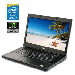 Мобильная рабочая станция Dell Latitude E6510 / 15.6" (1920x1080) TN / Intel Core i7-740QM (4 (8) ядра по 1.73 - 2.93 GHz) / 8 GB DDR3 / 256 GB SSD / nVidia Quadro NVS 3100M, 512 MB DDR3, 64-bit / DVD-RW / АКБ не держит