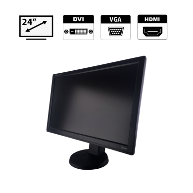 Монитор Iiyama B2480HS / 24" (1920x1080) TN / VGA, DVI, HDMI
