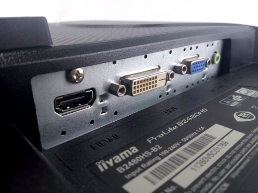 Монитор Iiyama B2480HS / 24" (1920x1080) TN / VGA, DVI, HDMI