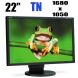 Монитор NEC MultiSync E222W-BK / 22" (1680x1050) TN+film / VGA, DVI купить