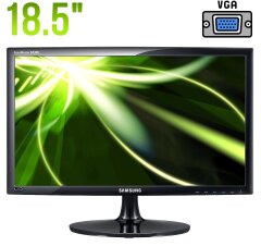 Монитор Samsung S19A300N / 18.5" (1366x768) TN / VGA + Блок питания