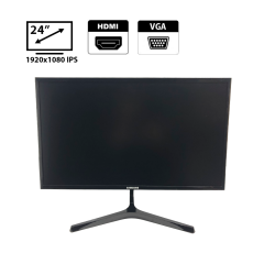 Монитор Samsung S24F356FHU / 24" (1920x1080) IPS / VGA, HDMI