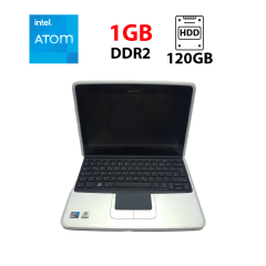 Нетбук Nokia Booklet 3g / 10.1" (1280x720) TN / Intel Atom Z530 (1 (2) ядро по 1.60 GHz) / 1 GB DDR2 / 120 GB HDD / Intel HD Graphics / WebCam