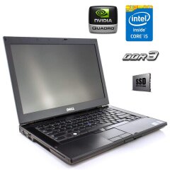 Ноутбук Dell Latitude E6410 / 14" (1280x800) TN / Intel Core i5-450M (2 (4) ядра по 2.4 - 2.66 GHz) / 4 GB DDR3 / 120 GB SSD / nVidia Quadro NVS 3100M, 512 MB DDR3, 64-bit / WebCam