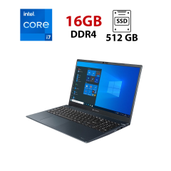 Ноутбук Toshiba Dynabook А50-J / 15.6" (1920x1080) IPS / Intel Core i7-1165G7 (4 (8) ядра по 2.8 - 4.7 GHz) / 16 GB DDR4 / 512 GB SSD / Intel Iris Xe Graphics / WebCam / Win 11 Pro