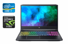 Игровой ноутбук Acer Predator Helios 300 / 15.6" (1920x1080) IPS / Intel Core i7-10750H (6 (12) ядер по 2.6 - 5.0 GHz) / 16 GB DDR4 / 256 GB SSD + 500 GB SSD / nVidia GeForce RTX 3060, 6 GB GDDR6, 192-bit / WebCam / Windows 10