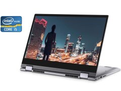 Ультрабук-трансформер Б-класс Dell Inspiron 5406 x360 / 14" (1920x1080) IPS Touch / Intel Core i5-1135G7 (4 (8) ядра по 2.4 - 4.2 GHz) / 8 GB DDR4 / 512 GB SSD / Intel Iris Xe Graphics / WebCam