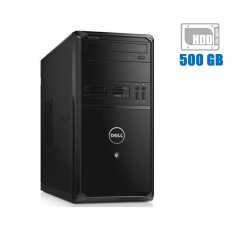 Компьютер Dell Vostro 3900 Tower / Intel Core i3-4130 (2 (4) ядра по 3.4 GHz) / 4 GB DDR3 / 500 GB HDD / Intel HD Graphics 4400 / DVD-ROM