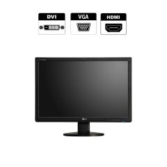 Монитор LG W2442PE / 24" (1920x1080) TN / VGA, DVI, HDMI + Кабель питания