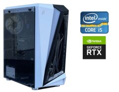 Новый игровой ПК 1st Player Tower / Intel Core i5-12400f (6 (12) ядер по 2.5 - 4.4 GHz) / 16 GB DDR4 / 480 GB SSD / nVidia GeForce RTX 3060, 12 GB GDDR6, 192-bit 