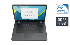 Ноутбук Lenovo N42-20 Chromebook / 14" (1366x768) TN / Intel Celeron N3060 (2 ядра по 1.6 - 2.48 GHz) / 4 GB DDR3 / 16 GB SSD / Intel HD Graphics 400 / WebCam / ChromeOS