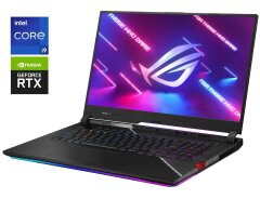 Ігровий ноутбук Asus ROG Strix Scar 17 G733ZW / 17.3&rdquo; (2560x1440) IPS / Intel Core i9-12900H (14 (20) ядер по 3.8 - 5.0 GHz) / 16 GB DDR5 / 512 GB SSD / nVidia GeForce RTX 3070 Ti, 8 GB GDDR6X, 256-bit