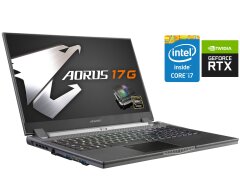 Игровой ноутбук Gigabyte Aorus 17G YB / 17.3" (1920x1080) IPS / Intel Core i7-11800H (8 (16) ядер по 2.3 - 4.6 GHz) / 16 GB DDR4 / 512 GB SSD / nVidia GeForce RTX 3080, 8 GB GDDR6, 256-bit / WebCam