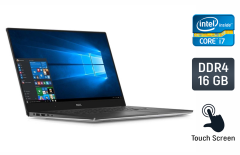 Игровой ноутбук Dell XPS 15 9550 / 15.6" (3840x2160) IPS Touch / Intel Core i7-6700HQ (4 (8) ядра по 2.6 - 3.5 GHz) / 16 GB DDR4 / 1000 GB SSD / nVidia GeForce GTX 960M, 2 GB GDDR5, 128-bit / WebCam / Windows 10