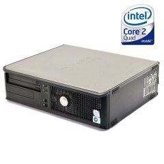 ПК Dell OptiPlex 760 Desktop / Intel Core 2 Quad Q6600 (4 ядра по 2.4 GHz) / 4 GB DDR2 / 250 GB HDD / Intel GMA 4500 Graphics