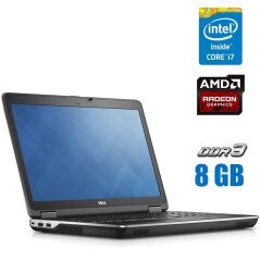 Игровой ноутбук Dell Latitude E6540 / 15.6" (1920x1080) IPS / Intel Core i7-4800MQ (4 (8) ядра по 2.7 - 3.7 GHz) / 8 GB DDR3 / 240 GB SSD NEW / AMD Radeon HD 8790M, 2 GB GDDR5, 128-bit / АКБ NEW