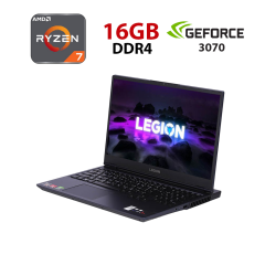Игровой ноутбук Lenovo Legion 5 15ACH6H / 15.6" (1920x1080) IPS / AMD Ryzen 7 5800H (8 (16) ядер по 3.2 - 4.4 GHz) / 16 GB DDR4 / 240 GB SSD / nVidia GeForce RTX 3070, 8 GB GDDR6, 256-bit / WebCam