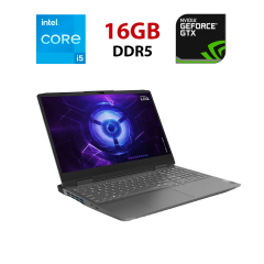 Игровой ноутбук Lenovo LOQ 15IRH8 / 15.6" (1920x1080) IPS / Intel Core i5-13420H (8 (12) ядер по 3.4 - 4.6 GHz) / 16 GB DDR5 / 512 GB SSD / nVidia GeForce RTX 4050, 6 GB GDDR6, 96-bit / WebCam