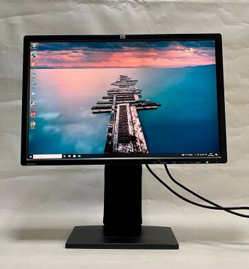 Монитор HP LP2475w / 24" (1920x1200) S-IPS / DVI, DisplayPort, HDMI + Кабель питания