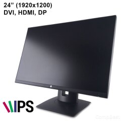 Монитор HP Z24n / 24" (1920x1200) IPS / DVI, HDMI, DisplayPort, Audio