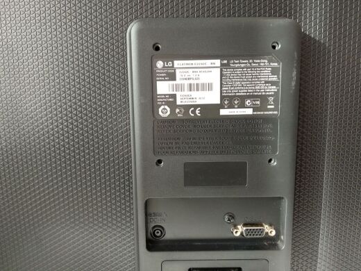 Монитор LG Flatron E2242C-BN / 21.5" (1920x1080) TN+film / VGA / VESA 75x75 + Блок питания