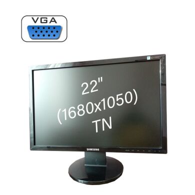 Монитор Samsung SyncMaster 2243LNX / 22" (1680x1050) TN / 1x VGA Монитор Samsung SyncMaster 2243LNX / 22" (1680x1050) TN / 1x VGA