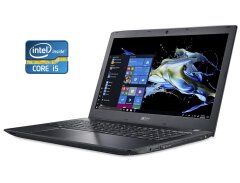Ноутбук Acer TravelMate P259 / 15.6" (1366x768) TN / Intel Core i5-7200U (2 (4) ядра по 2.5 - 2.7 GHz) / 8 GB DDR4 / 256 GB SSD / Intel HD Graphics 620 / WebCam 