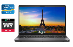 Ноутбук Dell Precision 3540 / 15.6" (1920x1080) IPS / Intel Core i5-8365U (4 (8) ядра по 1.6 - 4.1 GHz) / 16 GB DDR4 / 480 GB SSD / AMD Radeon Pro WX 2100, 2 GB GDDR5, 64-bit / WebCam / HDMI / Windows 10