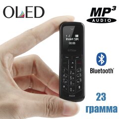Ультракомпактный мобильный телефон-гарнитура весом 23 г. 