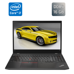 Ультрабук Б-класс Lenovo ThinkPad T580 / 15.6" (1920x1080) IPS / Intel Core i7-8550U (4 (8) ядра по 1.8 - 4.0 GHz) / 16 GB DDR4 / 256 GB SSD / Intel UHD Graphics 620 / WebCam / TouchID / Windows 10