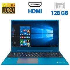 Ультрабук Gateway GWNC31514 / 15.6" (1920x1080) TN / Intel Core i3-1115G4 (2 (4) ядра по 4.1 GHz) / 4 GB DDR4 / 128 GB SSD / Intel UHD Graphics / WebCam / Card Reader
