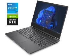 Ігровий ноутбук HP Victus 15-fa1030nr / 15.6" (1920x1080) IPS / Intel Core i5-12450H (8 (12) ядер по 3.3 - 4.4 GHz) / 8 GB DDR4 / 512 GB SSD / nVidia GeForce RTX 2050, 4 GB GDDR6, 64-bit / WebCam / Win 11
