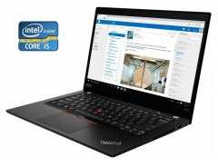 Ультрабук Lenovo ThinkPad X390 / 13.3" (1366x768) TN / Intel Core i5-8365U (4 (8) ядра по 1.6 - 4.1 GHz) / 8 GB DDR4 / 256 GB SSD / Intel UHD Graphics / WebCam / Win 10 Pro