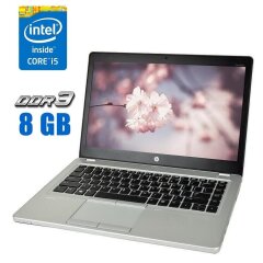 Ультрабук HP EliteBook Folio 9480m / 14" (1366x768) TN / Intel Core i5-4310U (2 (4) ядра по 2.0 - 3.0 GHz) / 8 GB DDR 3 / 240 GB SSD / Intel HD Graphics 4400 / WebCam / Fingerprint / Windows 10