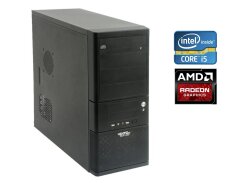 ПК Б-клас Asus Vento A8 Tower / Intel Core i5-3470S (4 ядра по 2.9 - 3.6 GHz) / 8 GB DDR3 / 500 GB HDD / AMD Radeon HD 5450, 2 GB DDR3, 64-bit / 500W / DVD-RW