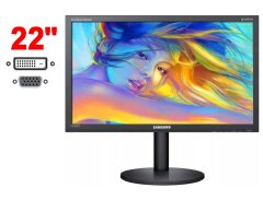 Монитор Samsung SyncMaster BX2240 / 22" (1920x1080) TN / 1x DVI, 1x VGA / VESA 100x100 / Pivot / Кабель питания в комплекте