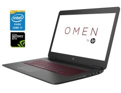 Игровой ноутбук HP Omen 17-w053dx / 17.3" (3840x2160) IPS / Intel Core i7-6700HQ (4 (8) ядра по 2.6 GHz - 3.5 GHz) / 16 GB DDR4 / 128 GB SSD + 1000 GB HDD / nVidia GeForce GTX 965M, 4 GB GDDR5, 128-bit / WebCam
