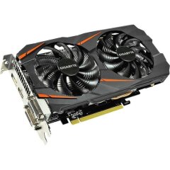 Дискретная видеокарта nVidia GIGABYTE GTX 1060 WindForce 2X OC, 3 GB GDDR5, 192-bit (GV-N1060WF2OC-3GD) / 2x DVI, 1x HDMI, 1x DP