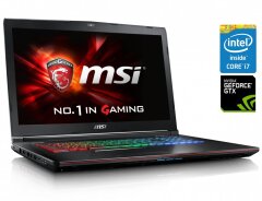 Игровой ноутбук MSI GE72 2QE Apache / 17.3" (1920x1080) IPS / Intel Core i7-4720HQ (4 (8) ядра по 2.6 - 3.6 GHz) / 16 GB DDR3 / 128 GB SSD + 1000 GB HDD / nVidia GeForce GTX 965M, 2 GB DDR5, 128-bit / WebCam / Win 10 Home